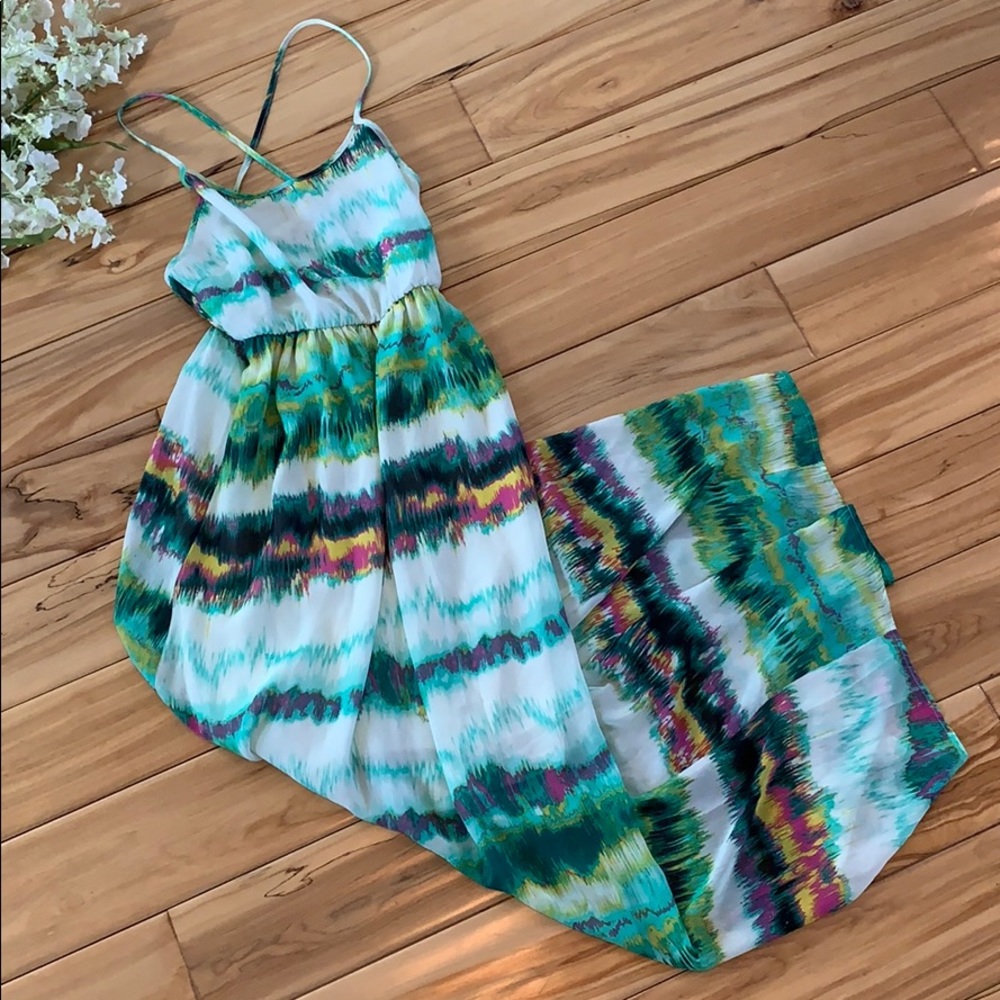 Chris & Carol Criss Cross/Low Back Maternity Dress